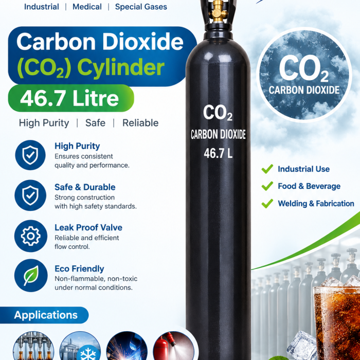 68 Litre Medical Carbon dioxide (CO₂) Cylinder
